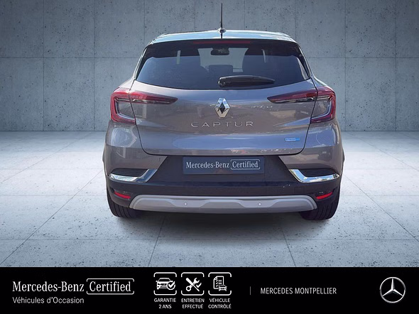 RENAULT Captur 1.6 E-Tech hybride 145ch Intens -21 - Vue 4