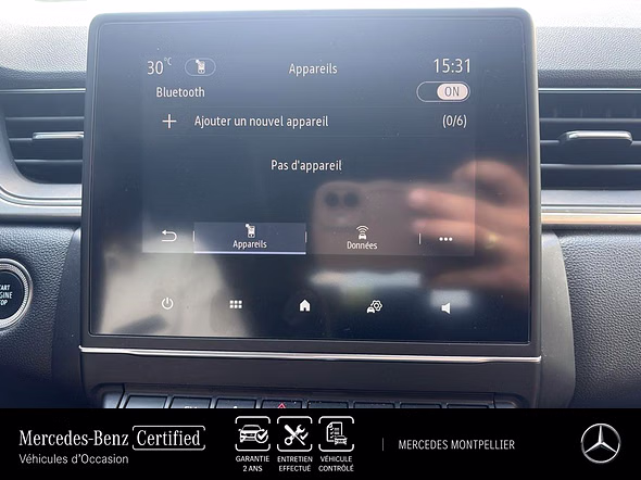 RENAULT Captur 1.6 E-Tech hybride 145ch Intens -21 - Miniature 19