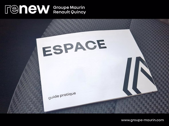 RENAULT Espace 1.2 E-Tech full hybrid 200ch esprit Alpine 7 places - 25 - Miniature 34