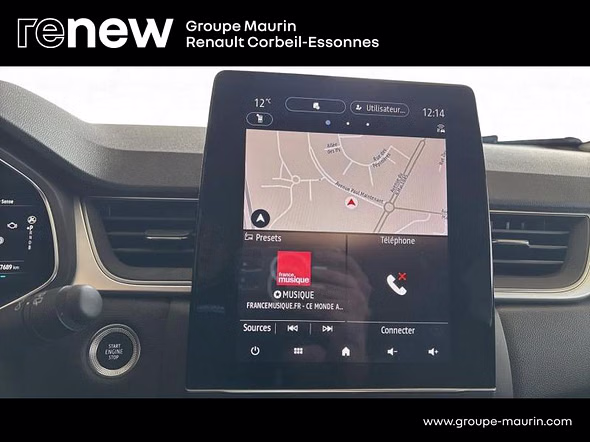 RENAULT Captur 1.6 E-Tech hybride 145ch Techno - Miniature 25