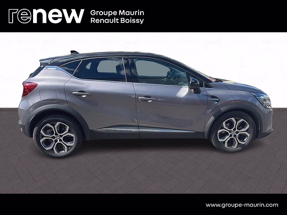 RENAULT Captur 1.6 E-Tech hybride 145ch Techno Fast Track - Vue 3