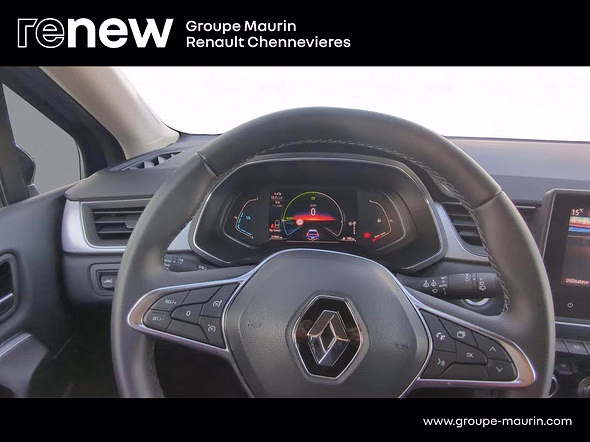 RENAULT Captur 1.6 E-Tech hybride 145ch Intens -21 - Miniature 13