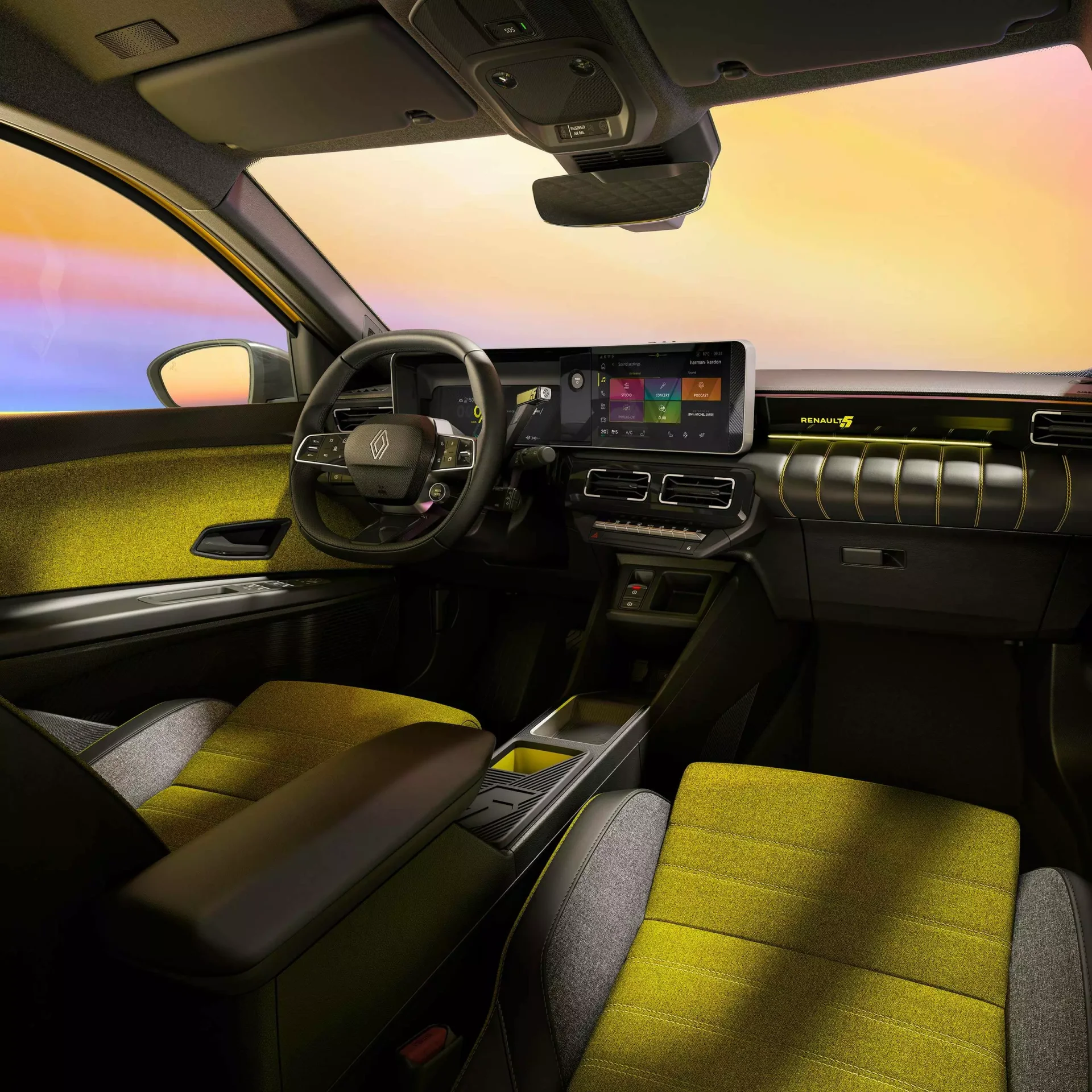 RENAULT 5 E-TECH ÉLECTRIQUE intérieur